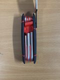 Canif 8 clés tamper torx 1,5 à 7 mm Inventiv — photo 2