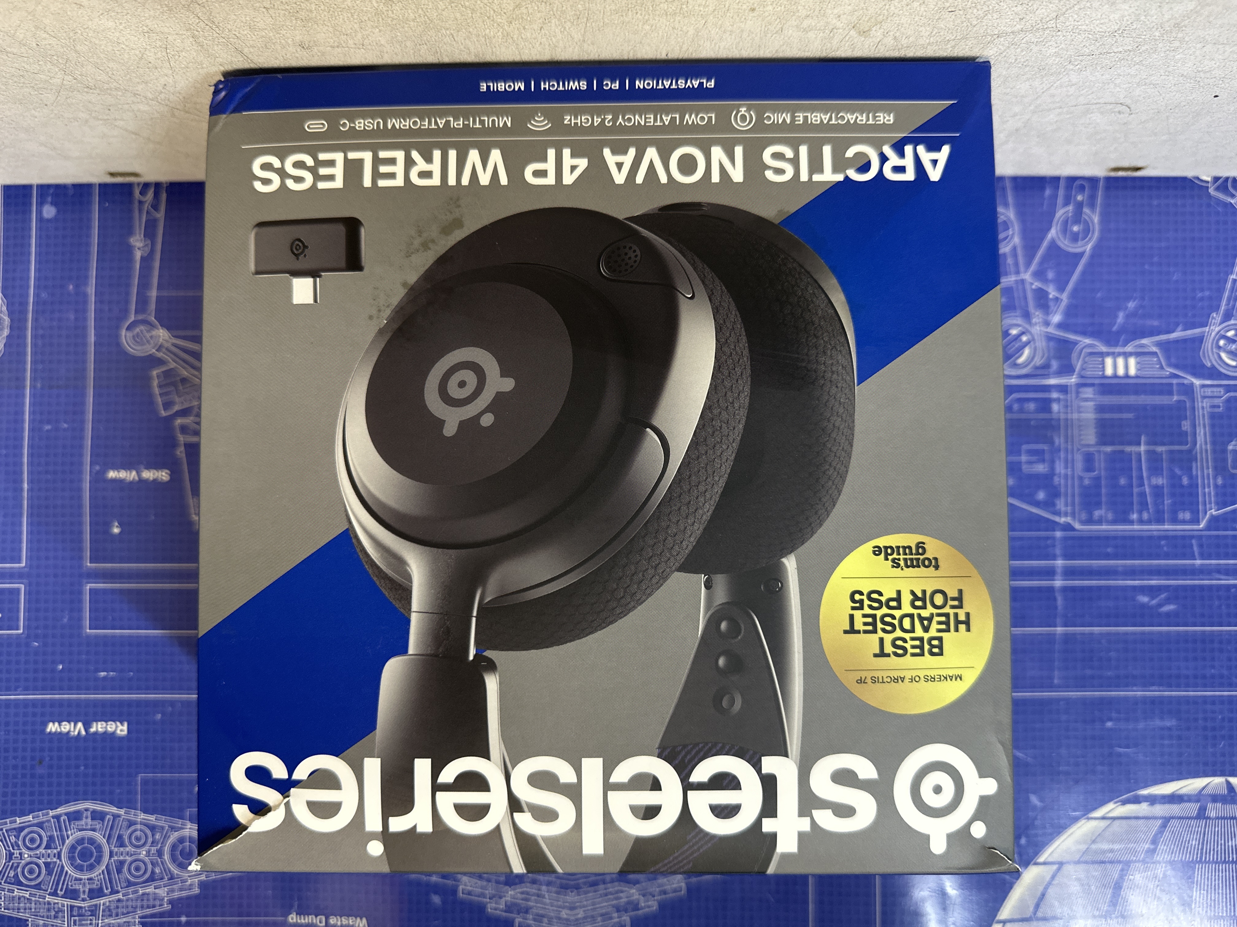 Casque gaming sans fil SteelSeries Arctis Nova 4P Wireless