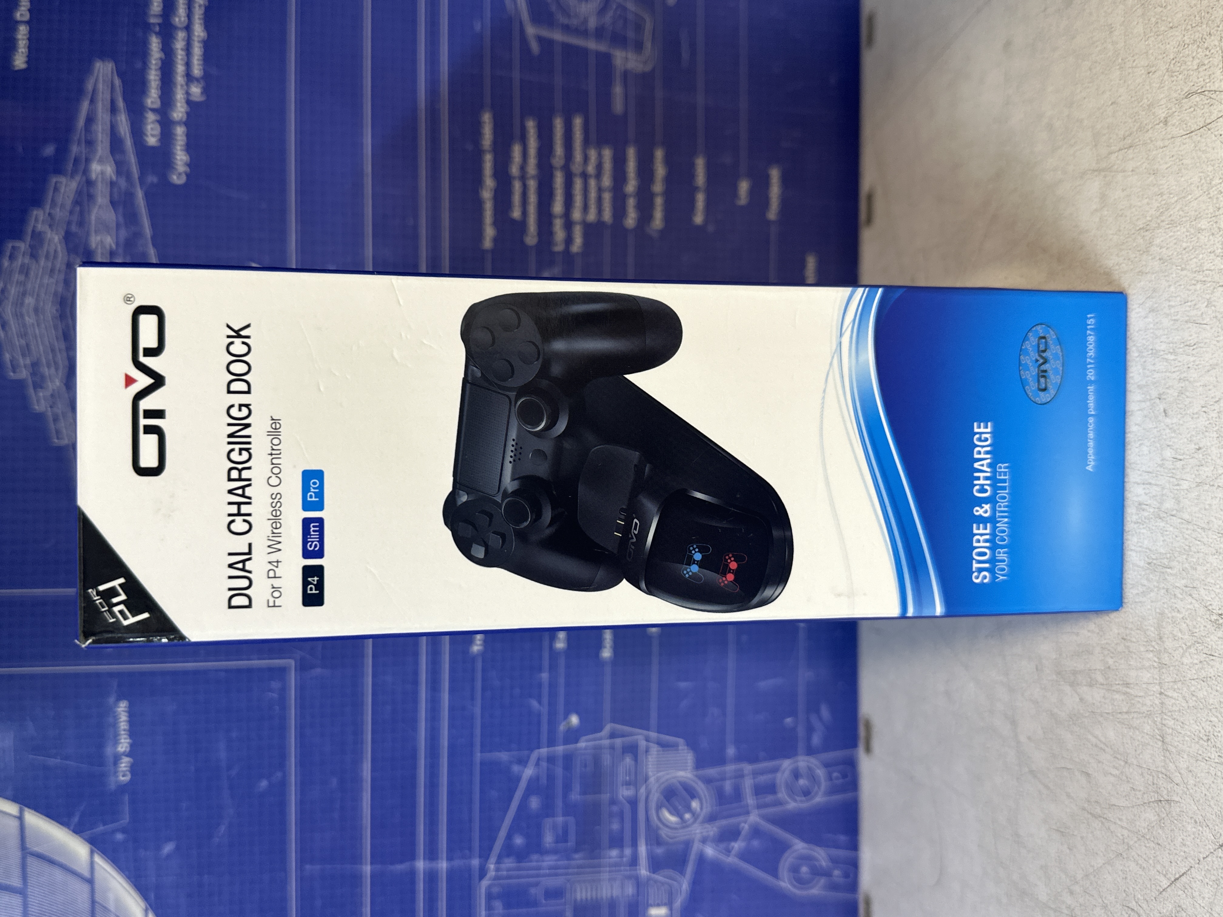 Station de charge double OIVO pour manettes PS4