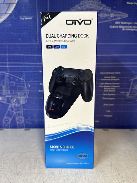Station de charge double OIVO pour manettes PS4
