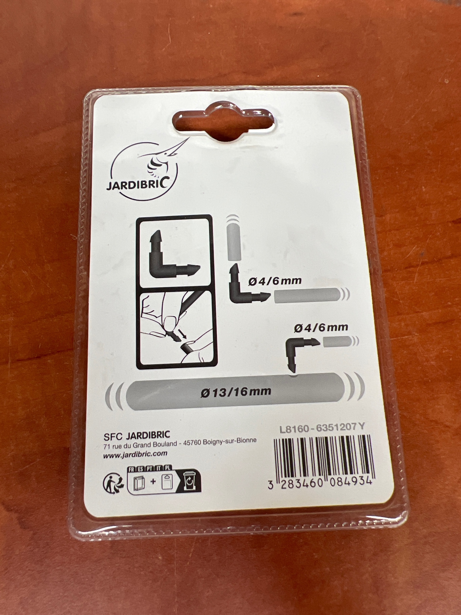 Jardibric coudes d’irrigation 90° Ø4/6 mm (x10) — photo 2