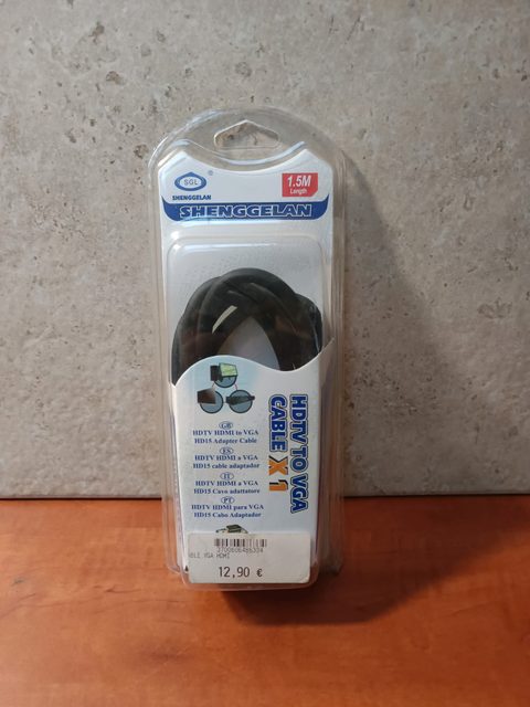 Shenggelan Câble HDTV vers VGA 1,5 m