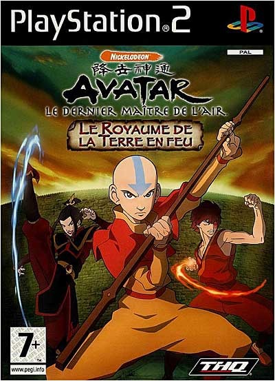 Avatar Le Dernier Maître de l'Air : Le Royaume de la Terre en Feu PS2
