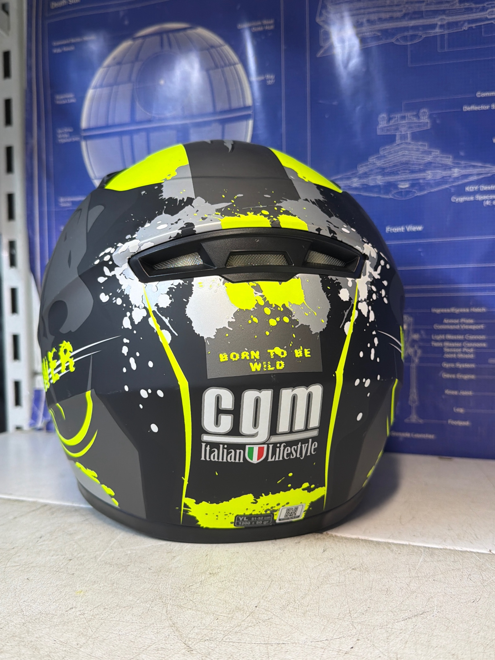 Casque moto intégral CGM Wild Power (YL 51-52 cm) — photo 3