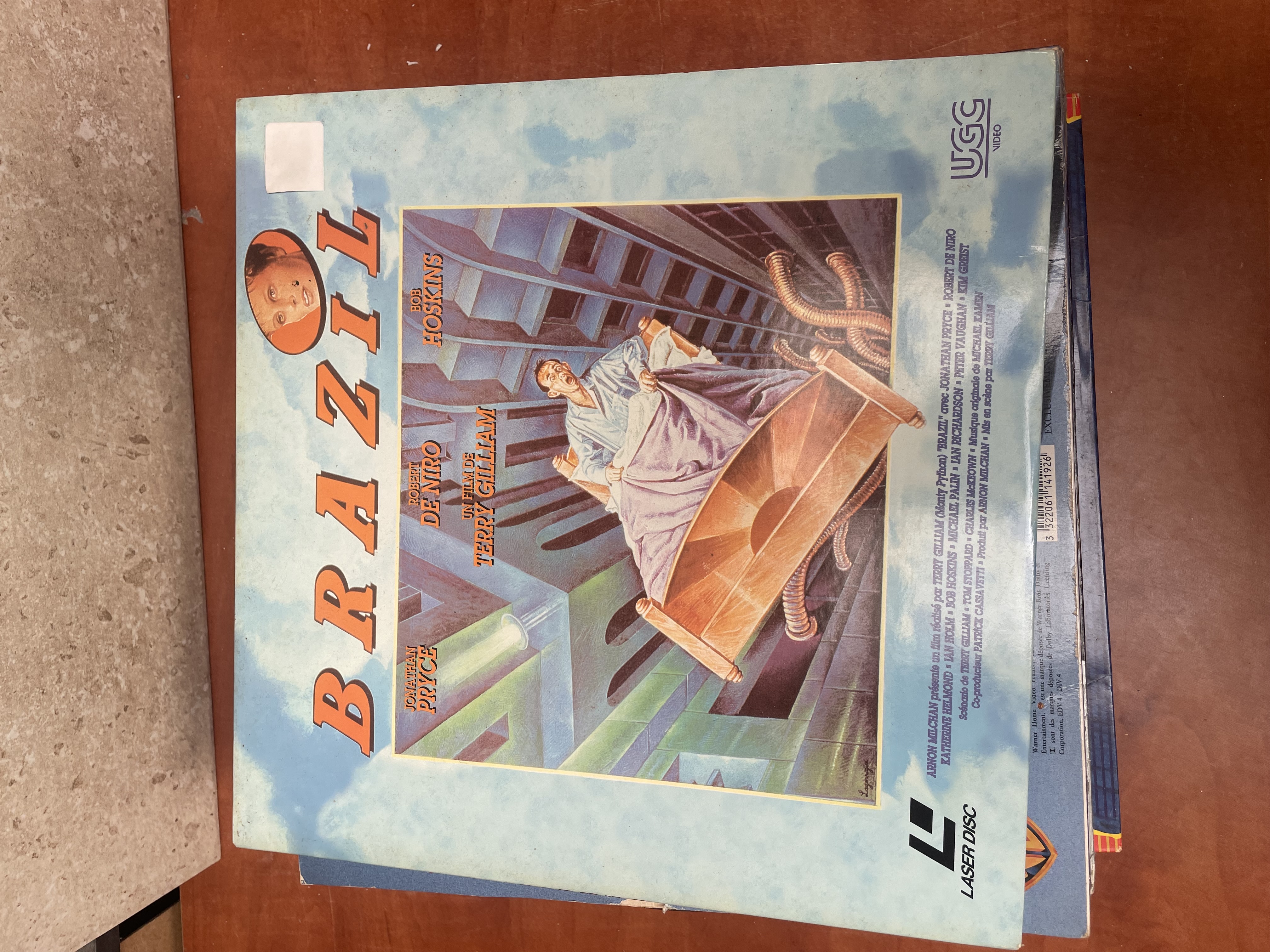 Brazil LaserDisc UGC Vidéo film de Terry Gilliam