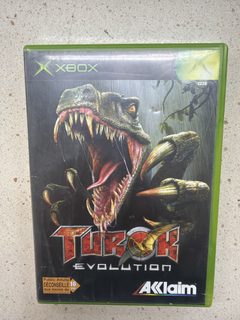 Turok Evolution Xbox jeu vidéo PAL Acclaim