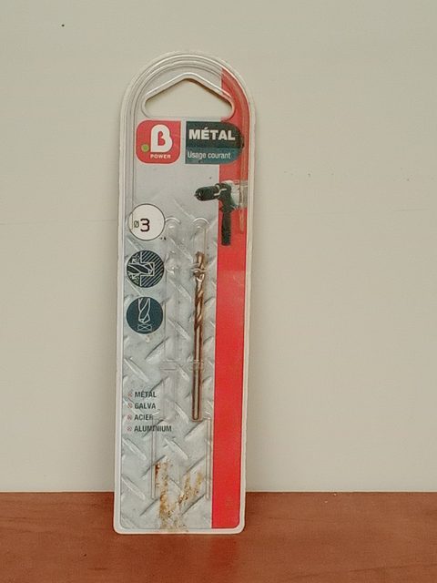 Foret métal HSS Ø3mm - B POWER