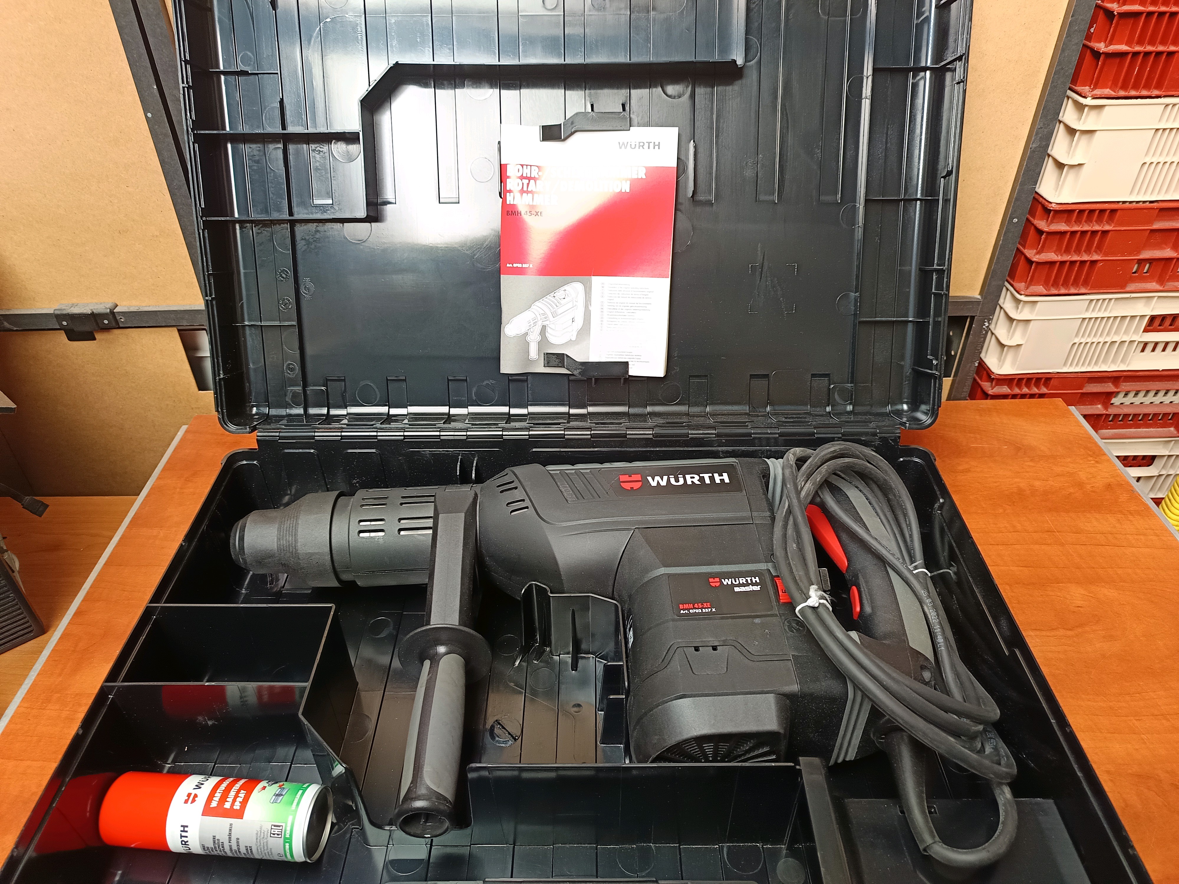 Würth BMH 45-XE marteau burineur
