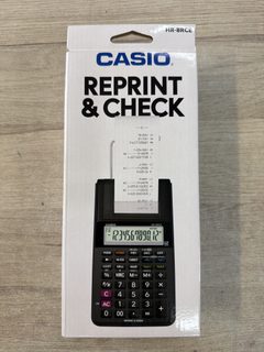 Calculatrice imprimante Casio HR-8RCE-BK noire