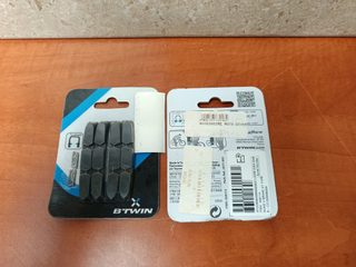 B'TWIN inserts gel pour guidoline (x4)