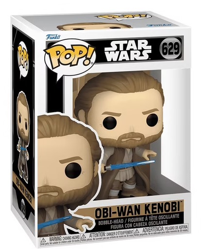 Figurine Funko Pop Obi-Wan Kenobi posture de combat n°629