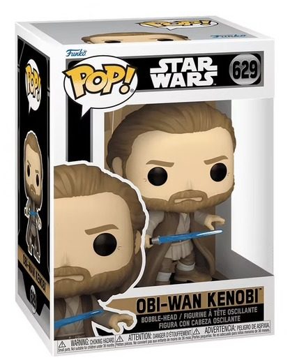Figurine Funko Pop Obi-Wan Kenobi posture de combat n°629