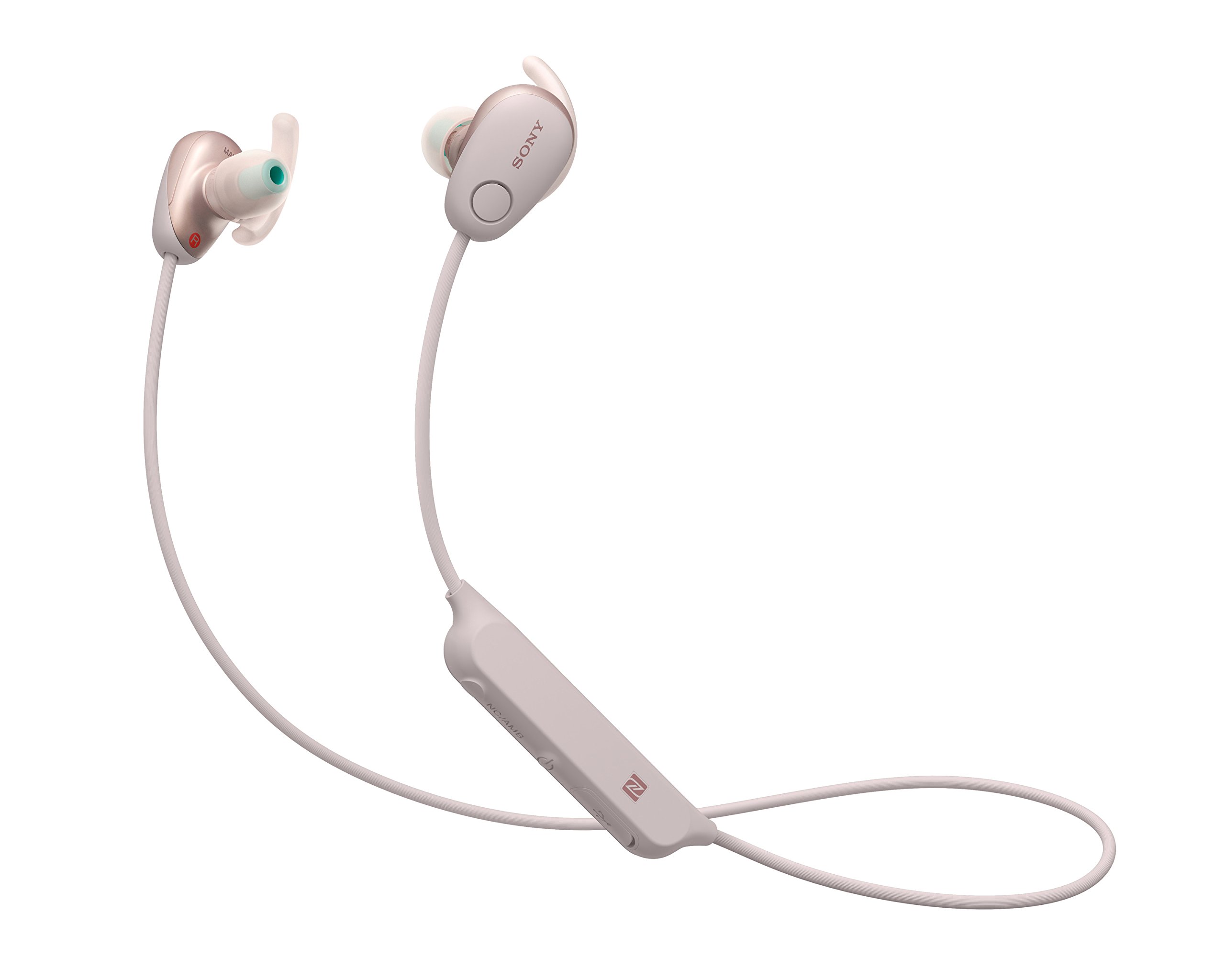 Sony Wi-Sp600n Ecouteurs Sans Fil Bluetooth À Réduction De Bruit Numérique Rose
