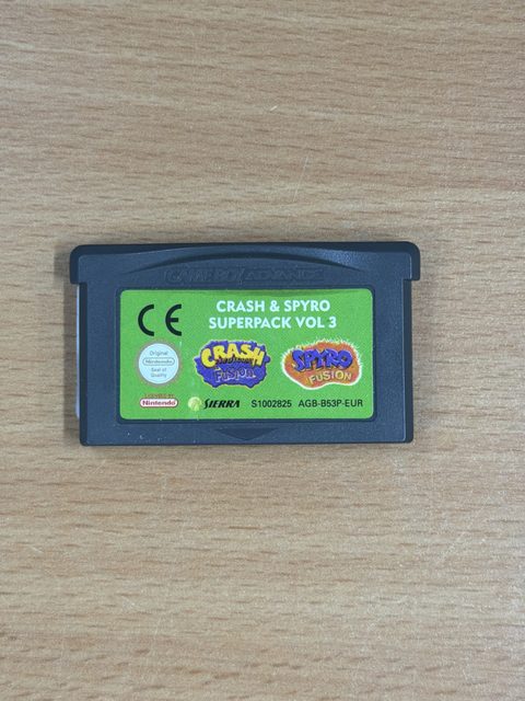 Crash & Spyro Superpack Vol 3 Game Boy Advance