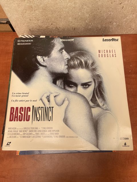 Basic Instinct LaserDisc PAL