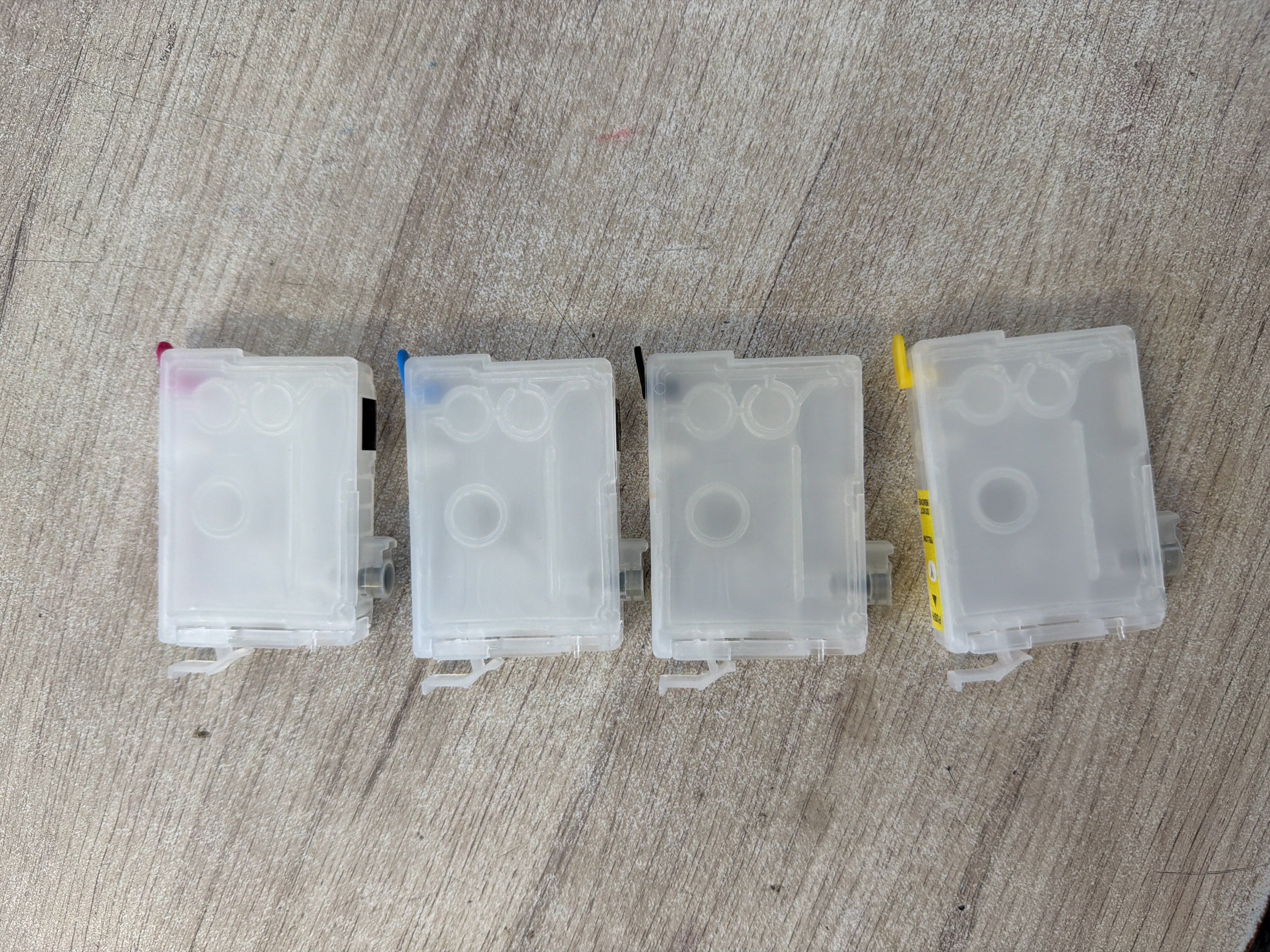 Lot de 4 cartouches d'encre rechargeables Epson 202XL vides neuves — photo 2