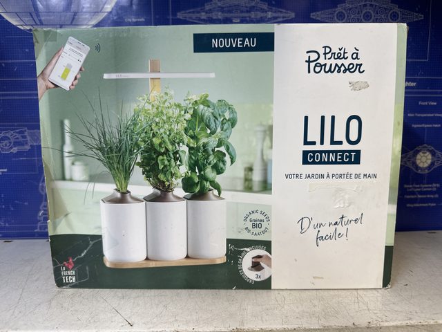 Prêt à Pousser Lilo Connect jardin intérieur connecté