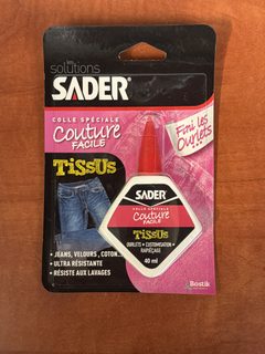 Sader Couture Facile Tissus - Colle spéciale pour tissus