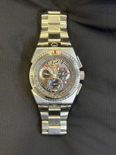 Montre Sector M-ONE R3273671035 chronographe, bracelet acier