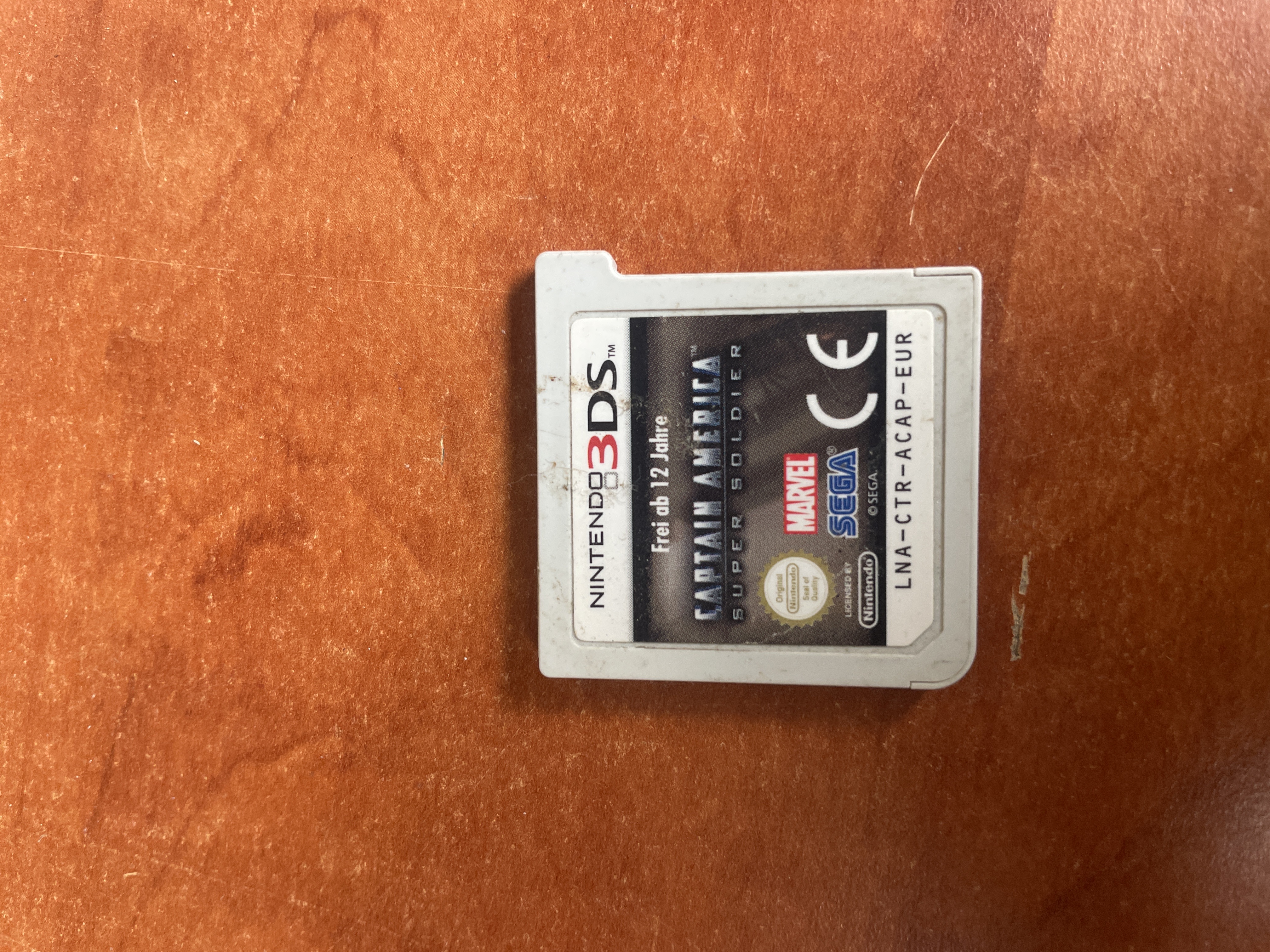 Captain America Super Soldier Nintendo 3DS