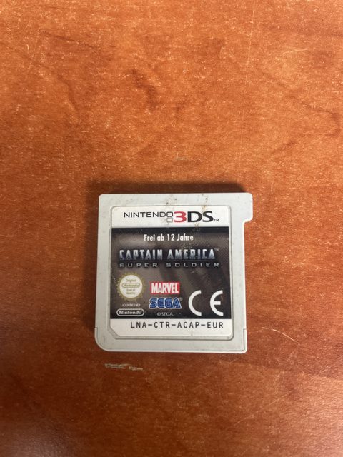 Captain America Super Soldier Nintendo 3DS
