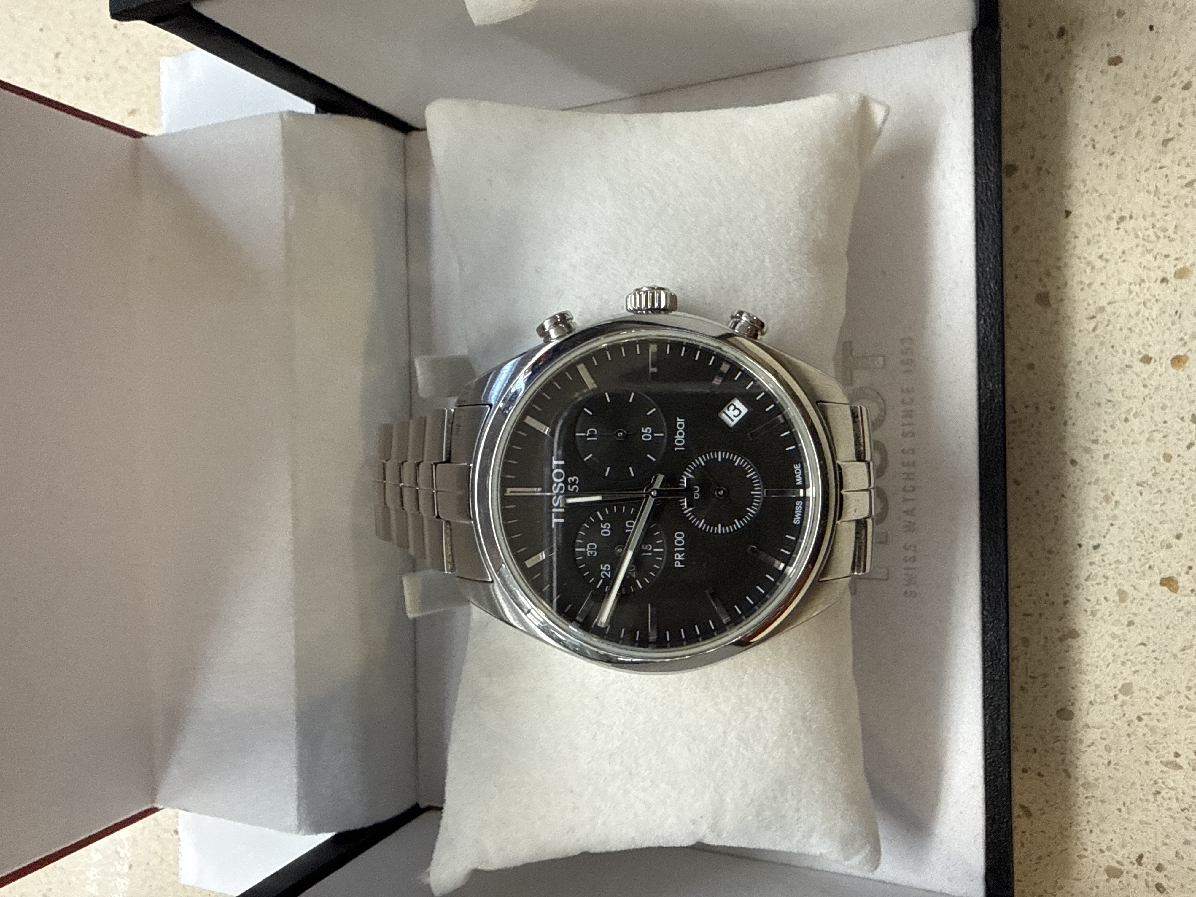 Montre Tissot PR 100 T101417 chronographe avec boîte — photo 2