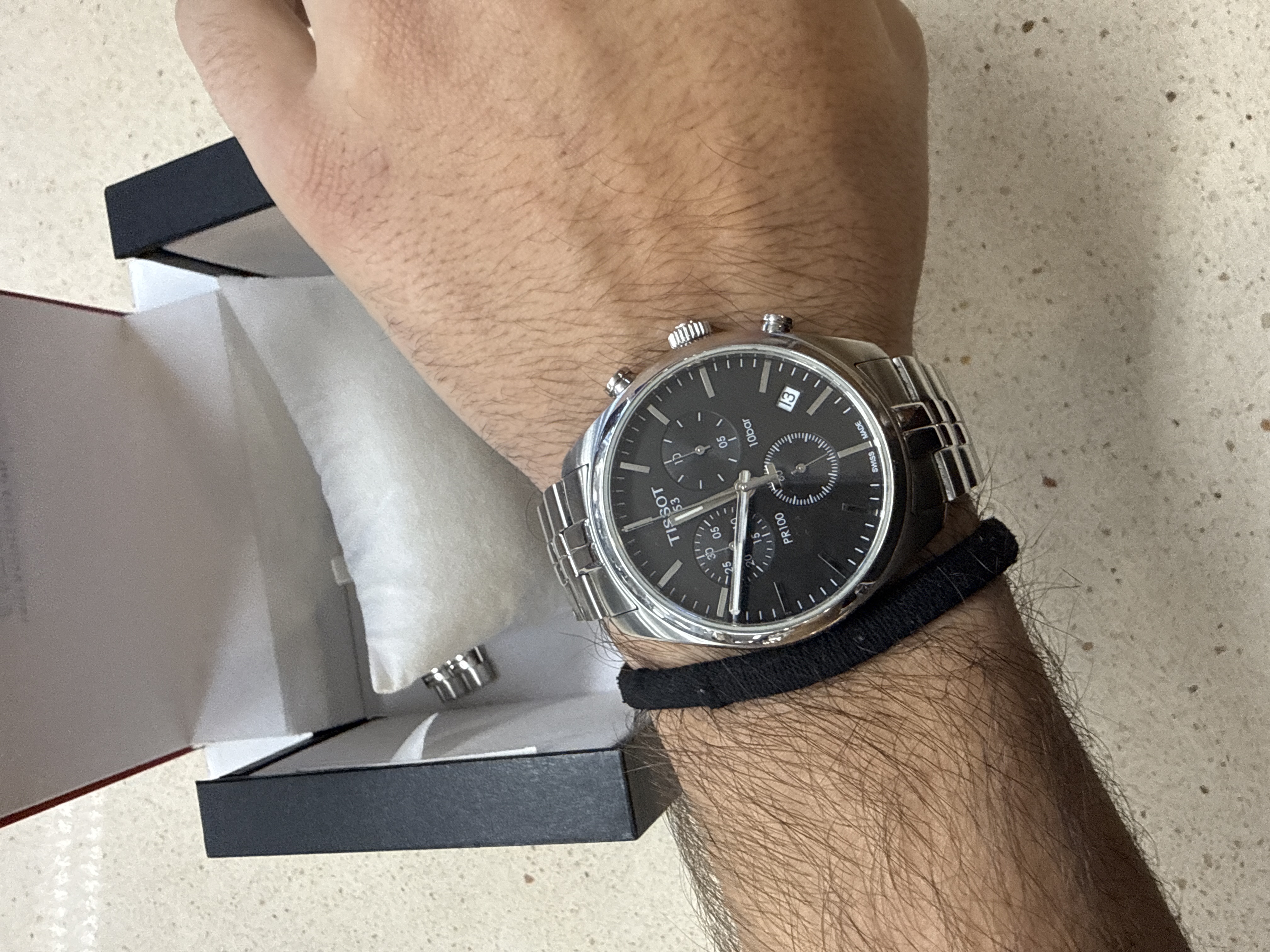 Montre Tissot PR 100 T101417 chronographe avec boîte — photo 3