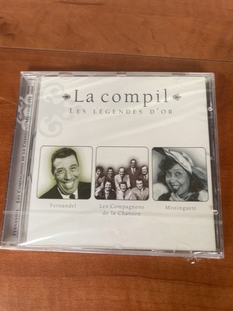 CD La Compil Les Légendes d'Or