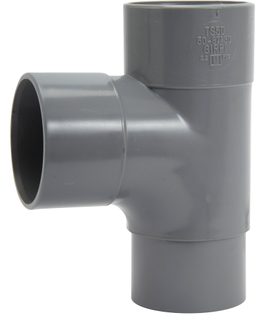 Girpi té d'évacuation 87°30 mâle femelle Ø 50 mm