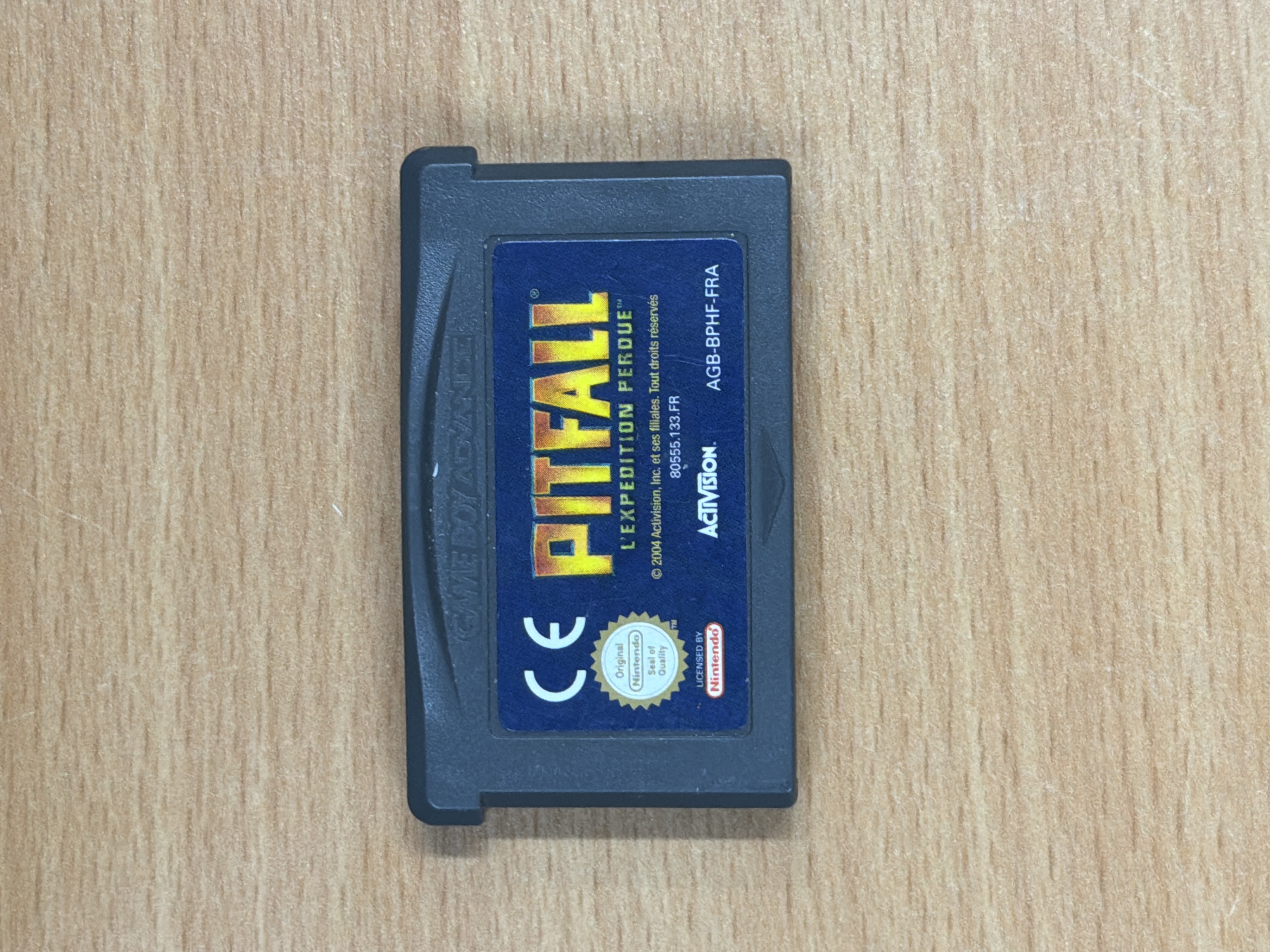 Pitfall L'Expédition Perdue Game Boy Advance