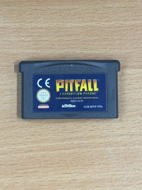 Pitfall L'Expédition Perdue Game Boy Advance