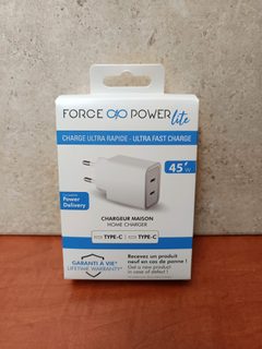 Force Power Lite chargeur secteur USB-C 45W Power Delivery