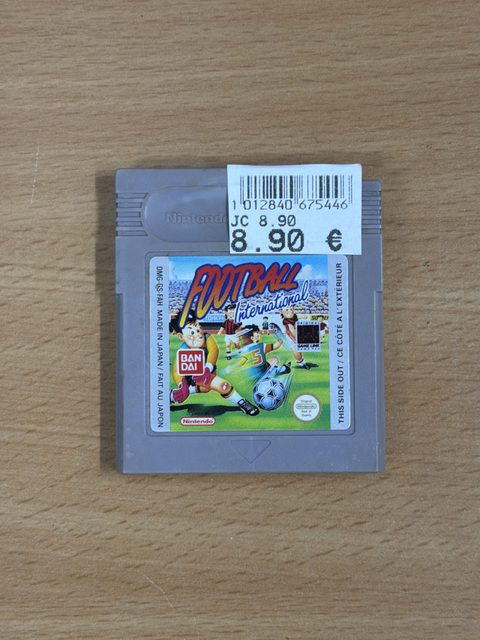 Football International Game Boy cartouche