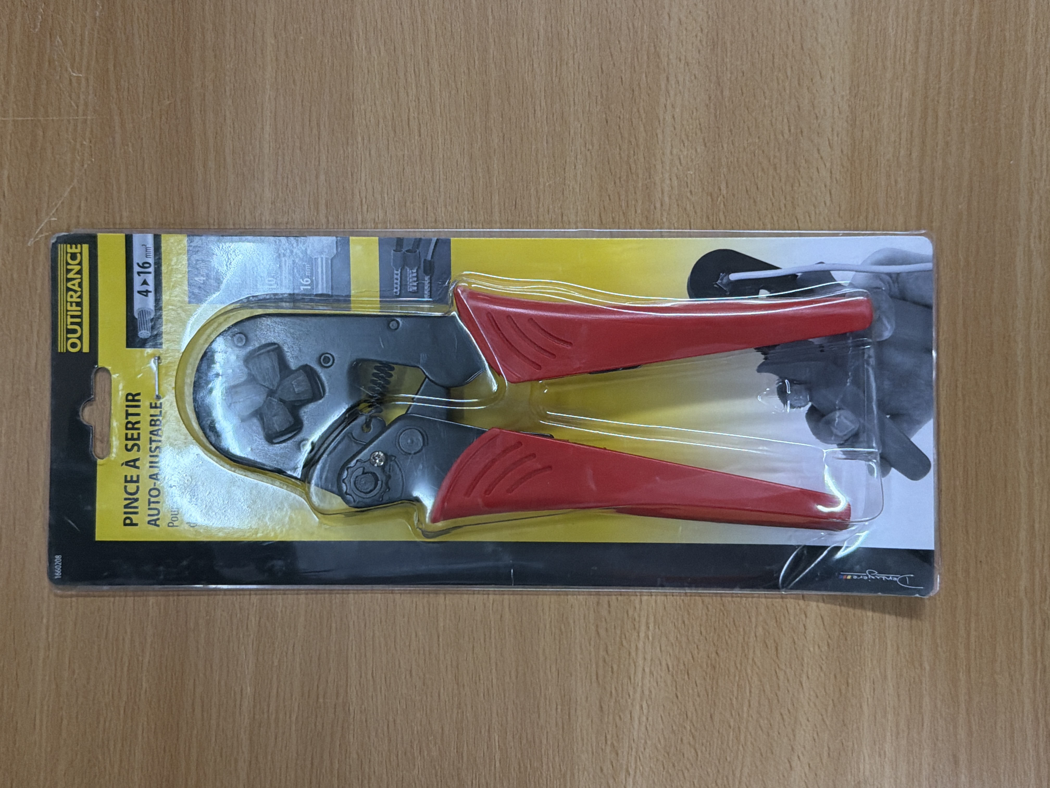 PINCE A SERTIR AUTO-AJUSTABLE