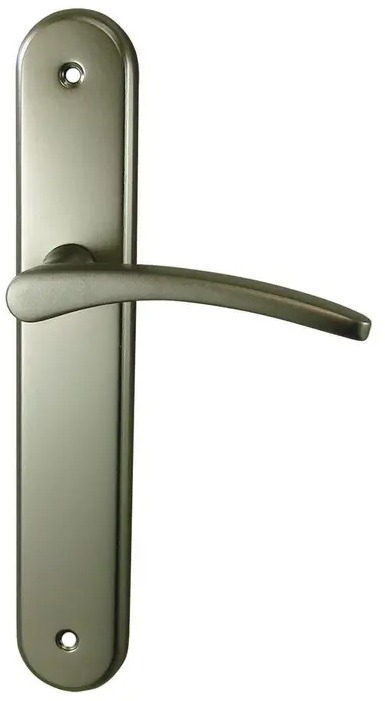 Poignées de porte DT2000 Valloire alu nickel satiné 195 mm