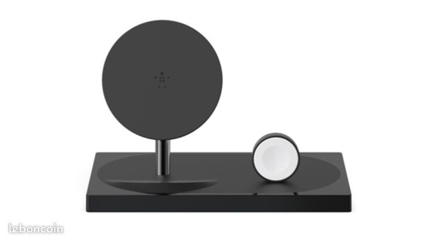 Belkin BOOST UP station de charge sans fil iPhone + Apple Watch noire