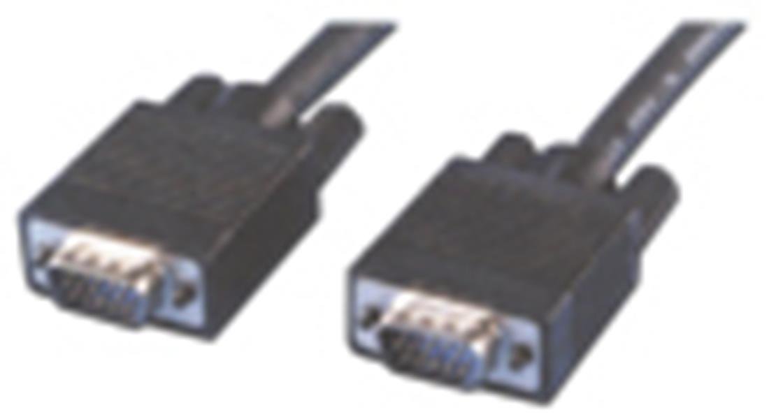 Câble VGA à connecteur VGA mâle vers VGA mâle 3.00 m noir