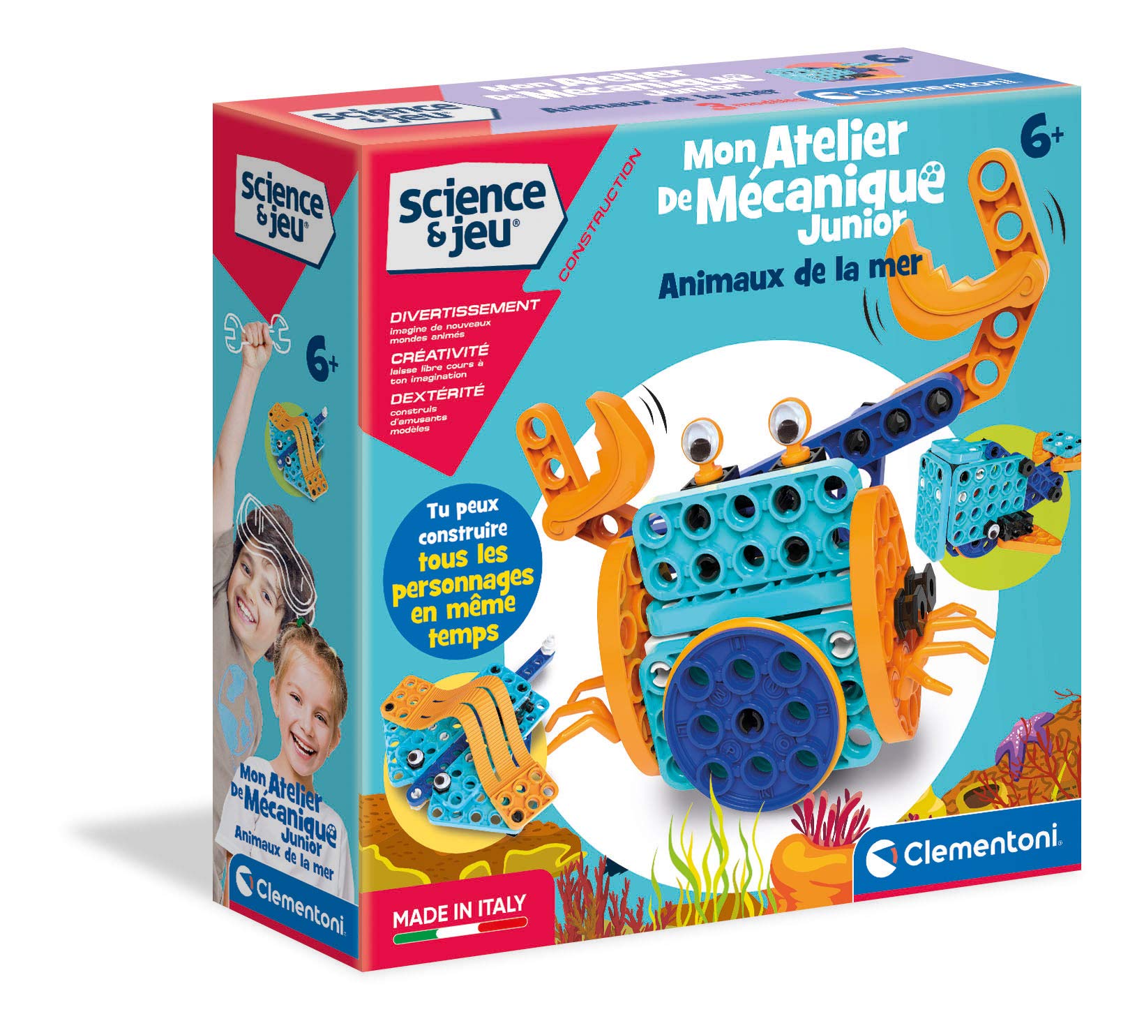 Maker Lab : Mon Atelier De Mécanique Animaux De La Mer