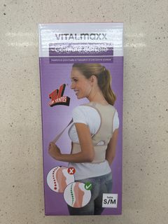 Correcteur de posture Vitalmaxx S/M crème