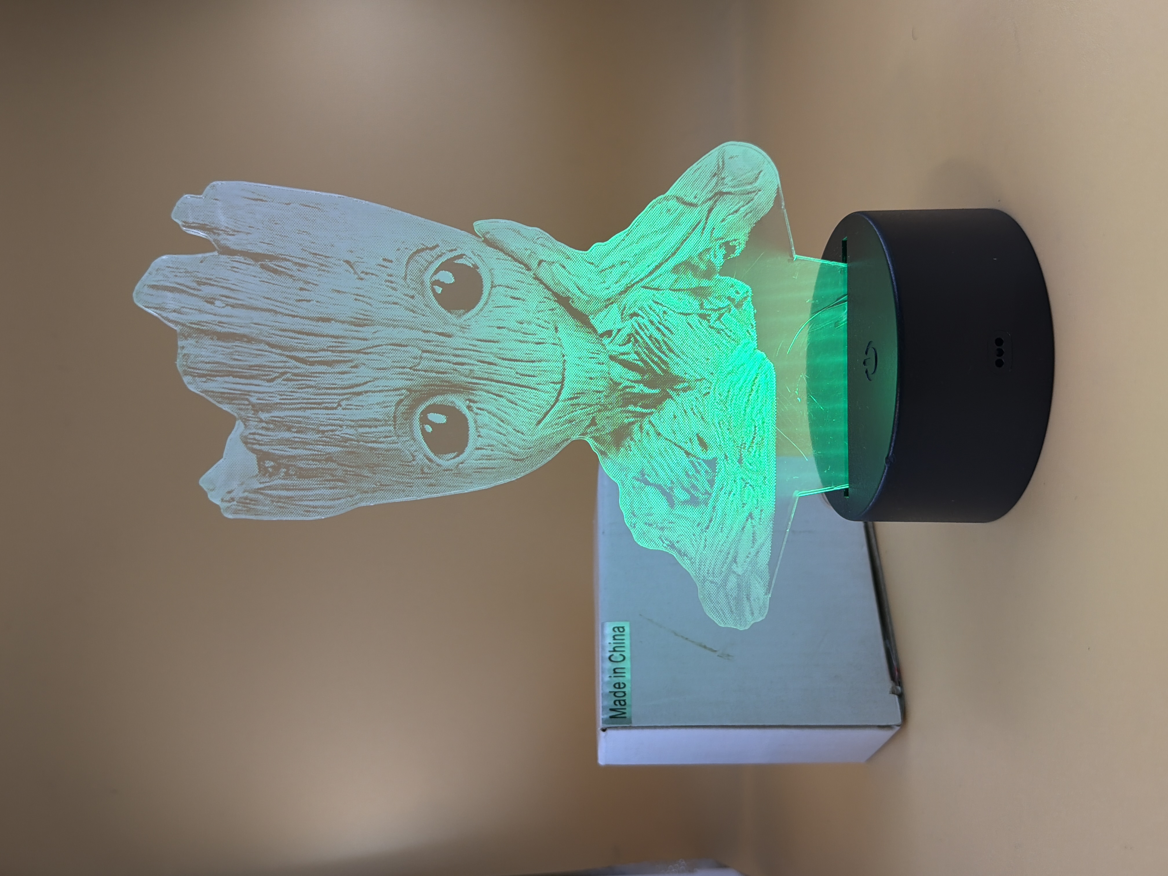 Lampe 3D Groot décorative