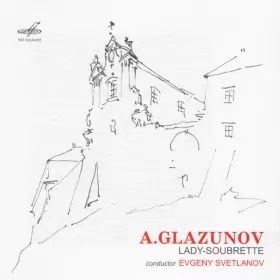 CD A. Glazounov Lady-Soubrette Evgueni Svetlanov