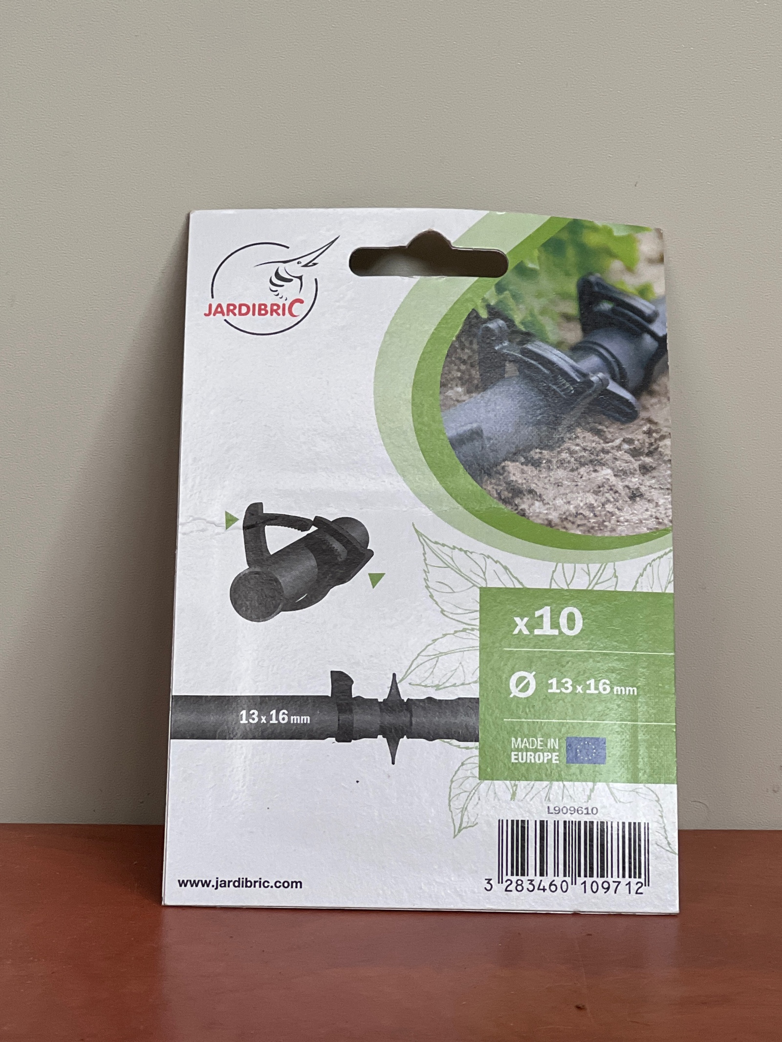 JARDIBRIC clips de fixation pour tuyau Ø 13-16 mm (x10) — photo 2