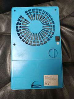 Brumisateur ventilateur portable bleu
