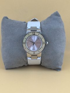 Montre femme Mauboussin Amour Viens Voir Si La Rose bracelet cuir blanc