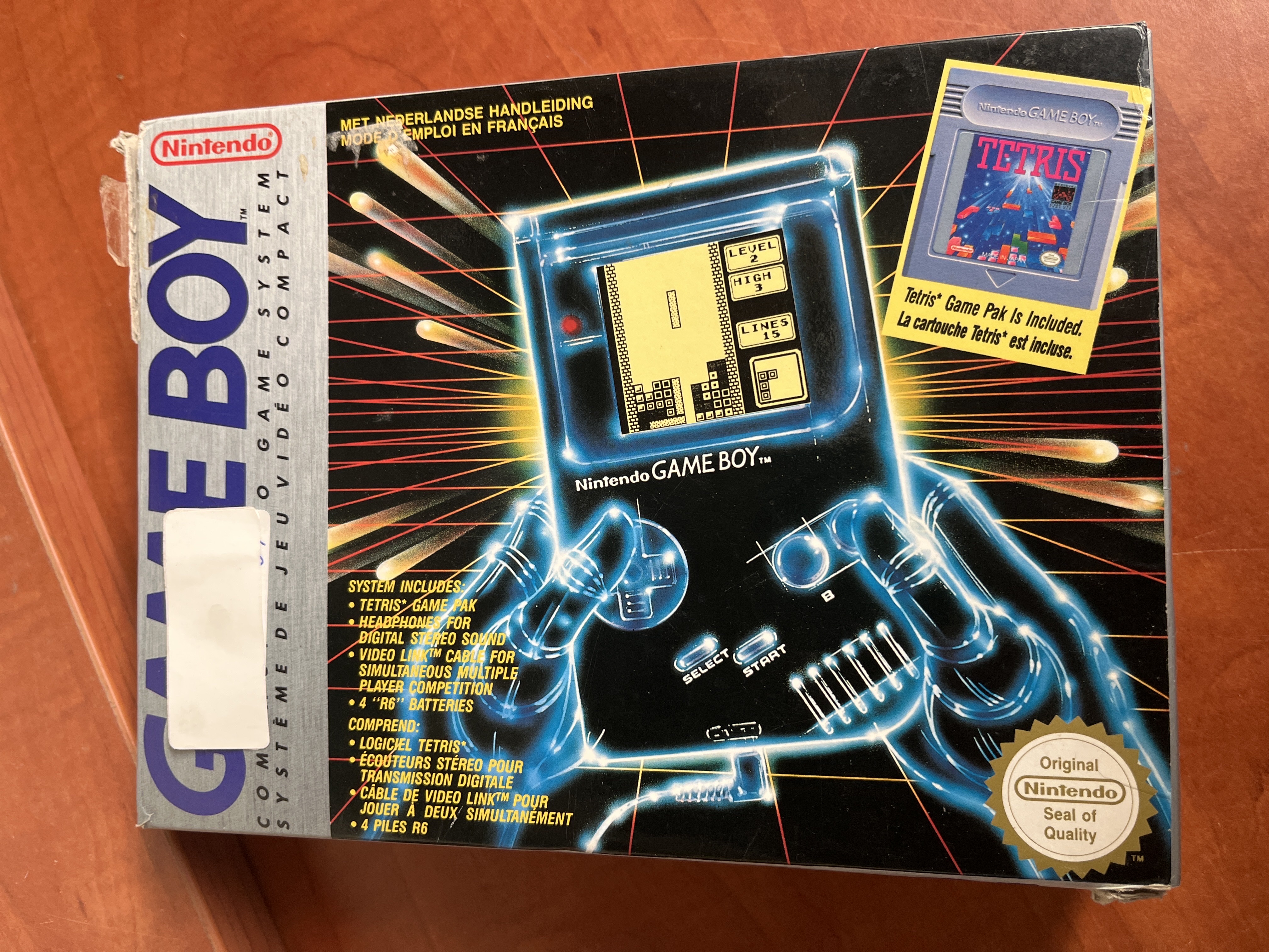 Nintendo Game Boy avec Tetris, en boîte avec notices — photo 3