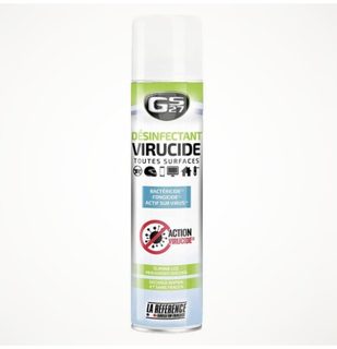 GS27 CL110011 désinfectant virucide aérosol 400 ml