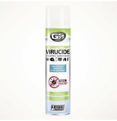 GS27 CL110011 désinfectant virucide aérosol 400 ml