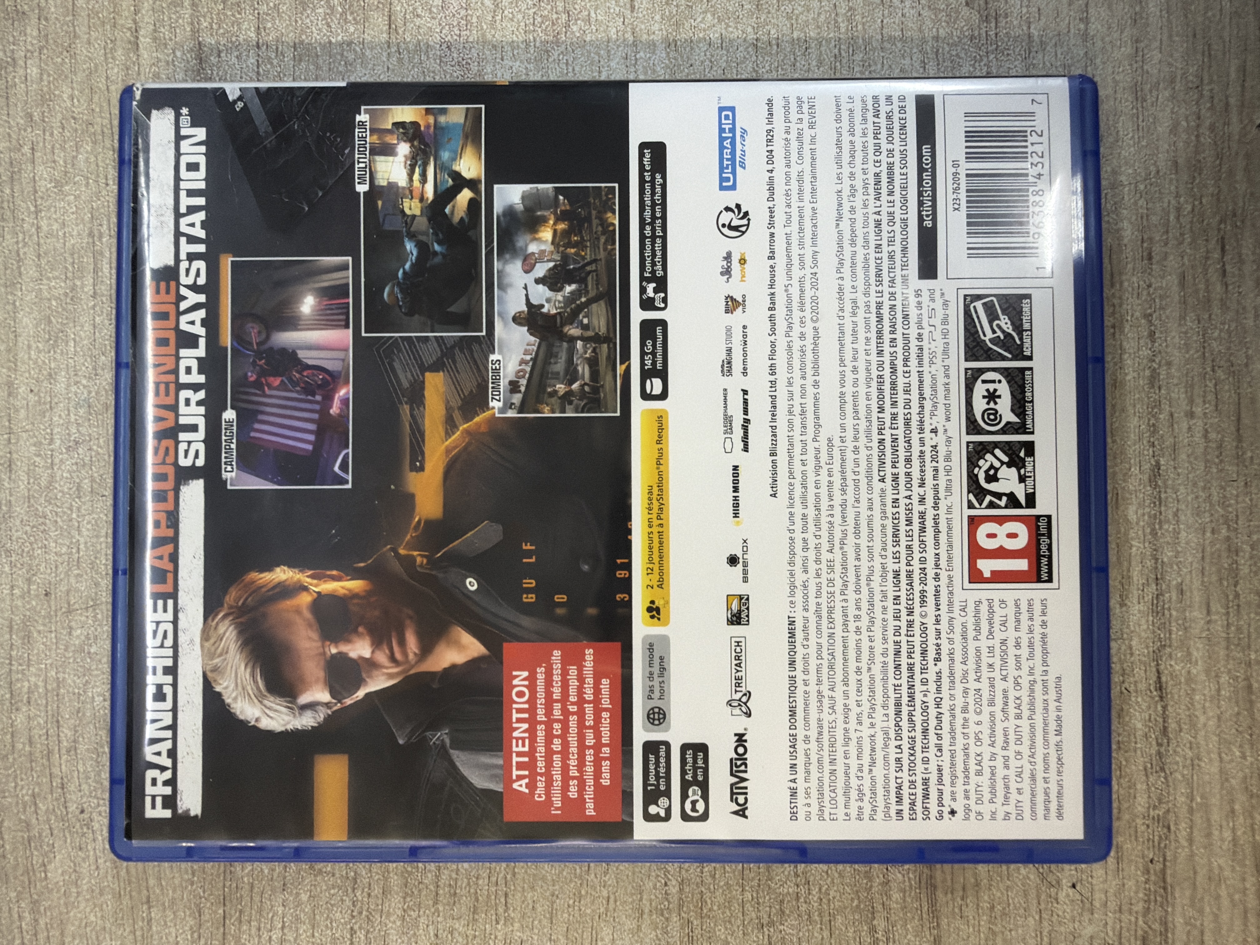 Call of Duty Black Ops 6 PS5 version française — photo 2