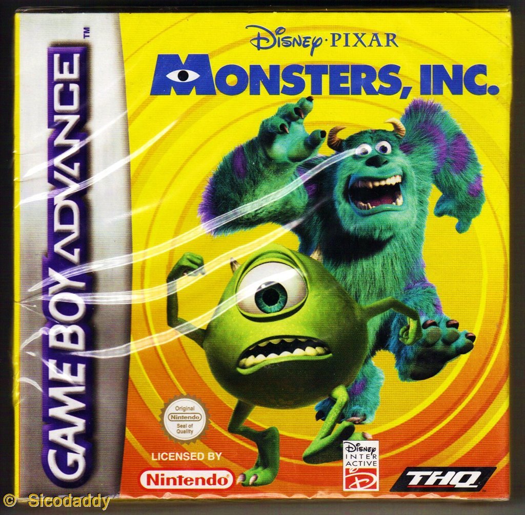 Disney-Pixar's Monsters Inc [Uk] Game Boy Advance