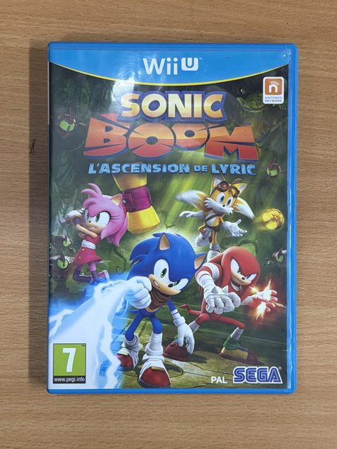 Sonic Boom L'Ascension de Lyric Wii U